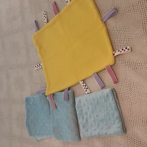 Baby Minky and Taggie Blankets